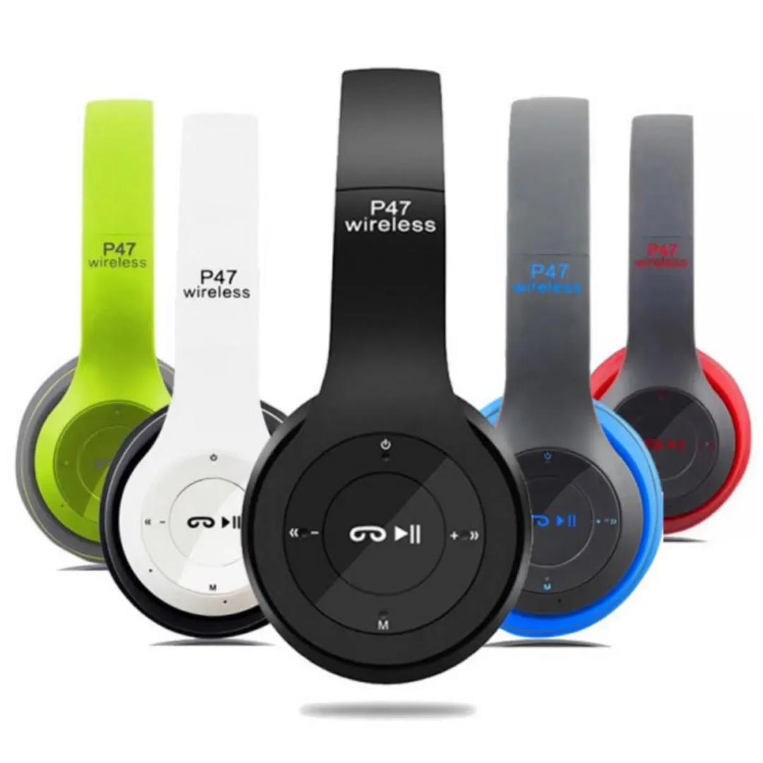 P47 Bluetooth Wireless Headphones – Clear Sound & Comfort